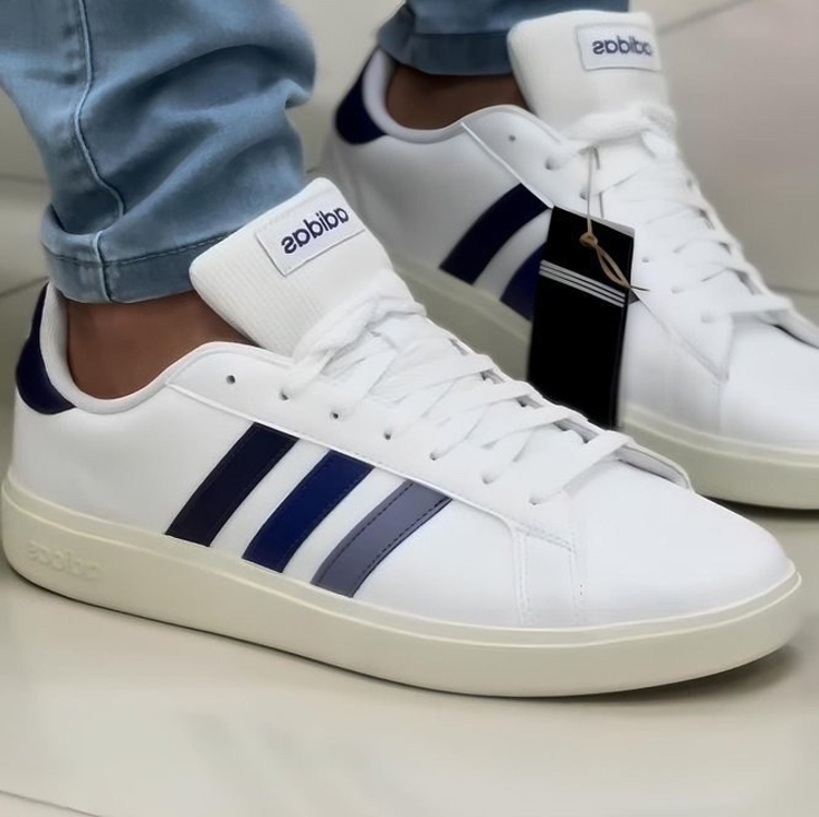 Tênis Casual Masculino Grand Court Base 2.0 Adidas Tênis Casual Masculino Grand Court Base 2.0 Adidas