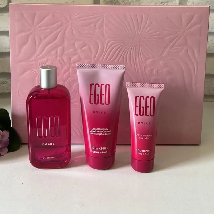 Presente Egeo Dolce Edição Limitada - O Boticário Presente Egeo Dolce Edição Limitada - O Boticário