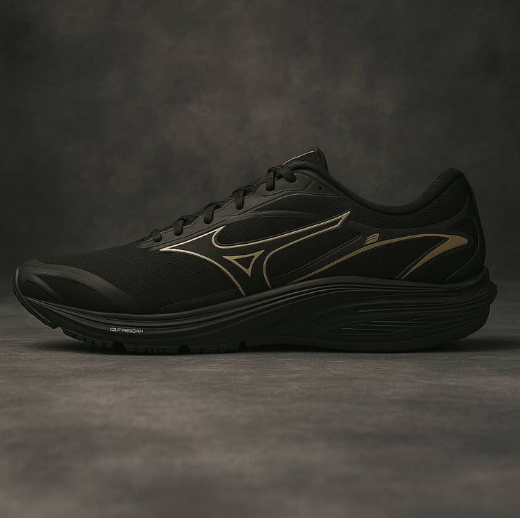 Tênis de Corrida Masculino Mizuno Atlantis 2 - Preto Tênis de Corrida Masculino Mizuno Atlantis 2 - Preto
