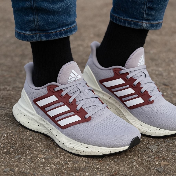 Tênis Adidas Ultrarun 5 Masculino - Cinza+Branco Tênis Adidas Ultrarun 5 Masculino - Cinza+Branco