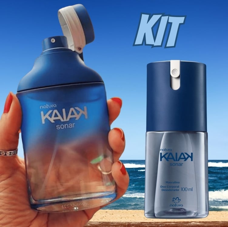 Presente Natura Kaiak Sonar Masculino (2 produtos) Presente Natura Kaiak Sonar Masculino (2 produtos)