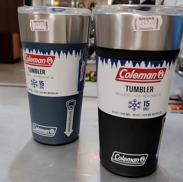 Copo Térmico De Cerveja 600ml Preto - Coleman Copo Térmico De Cerveja 600ml Preto - Coleman