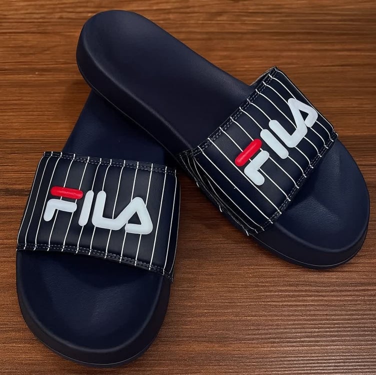 Chinelo Masculino Fila Slide Drifter Confortável Original Chinelo Masculino Fila Slide Drifter Confortável Original