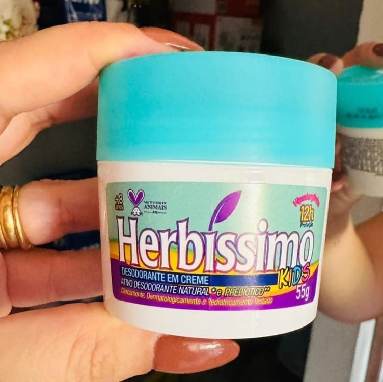 Dana - Desodorante Cremoso Herbissimo Kids 55G Zero Aluminio Dana - Desodorante Cremoso Herbissimo Kids 55G Zero Aluminio