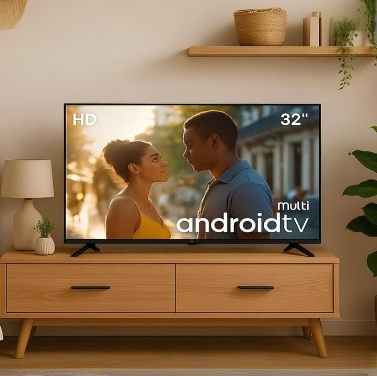 Smart TV DLED 32 HD Multi Essencial Android 11 3HDMI 2USB Wi-fi Bluetooth Smart TV DLED 32 HD Multi Essencial Android 11 3HDMI 2USB Wi-fi Bluetooth
