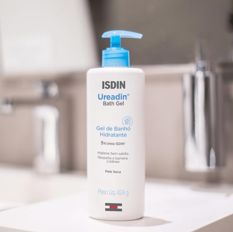 Isdin Sabonete Líquido Corporal Ureadin Bath Gel - 424g Isdin Sabonete Líquido Corporal Ureadin Bath Gel - 424g