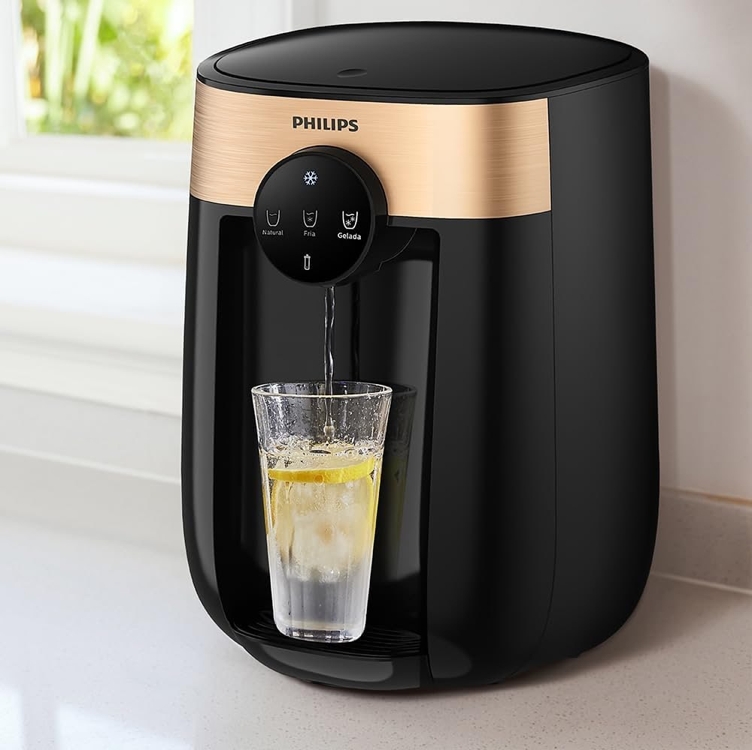 Philips Purificador De Agua Add5926bk Preto, Bivolt, Agua Natural, Fria E Gelada, Livre De Bpa, Painel Touch Philips Purificador De Agua Add5926bk Preto, Bivolt, Agua Natural, Fria E Gelada, Livre De Bpa, Painel Touch