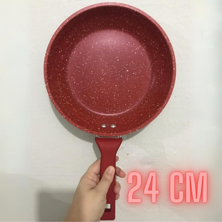 Frigideira 24 cm ColorStone de alumínio com antiaderente, Titânio, ALU8303-TI, Euro Home Frigideira 24 cm ColorStone de alumínio com antiaderente, Titânio, ALU8303-TI, Euro Home