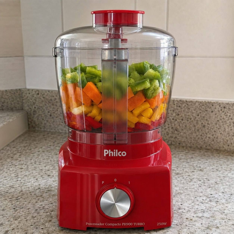 Por R$ 104,90: Processador Compacto PH900V Turbo 250W Philco