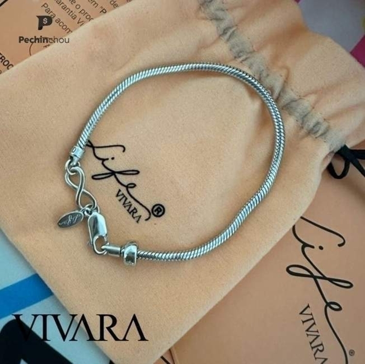 Pulseira Life Infinito Prata Pulseira Life Infinito Prata