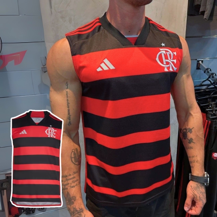 Regata Flamengo I Adidas Masculina - Vermelho Regata Flamengo I Adidas Masculina - Vermelho