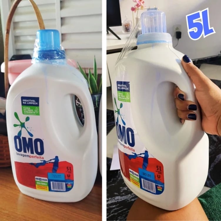 Sabão Líquido Omo Lavagem Perfeita 5L Sabão Líquido Omo Lavagem Perfeita 5L