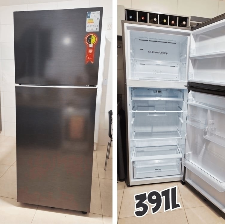 Geladeira Samsung Evolution 391L Frost Free Duplex RT38 Inverter RT38DG6120S9FZ Geladeira Samsung Evolution 391L Frost Free Duplex RT38 Inverter RT38DG6120S9FZ