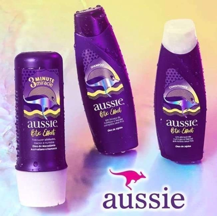 Shampoo e Condicionador Aussie Mega Moist Óleo de - Jojoba e Alga Marinha 360ml + 3 Minutos Milagrosos Shampoo e Condicionador Aussie Mega Moist Óleo de - Jojoba e Alga Marinha 360ml + 3 Minutos Milagrosos