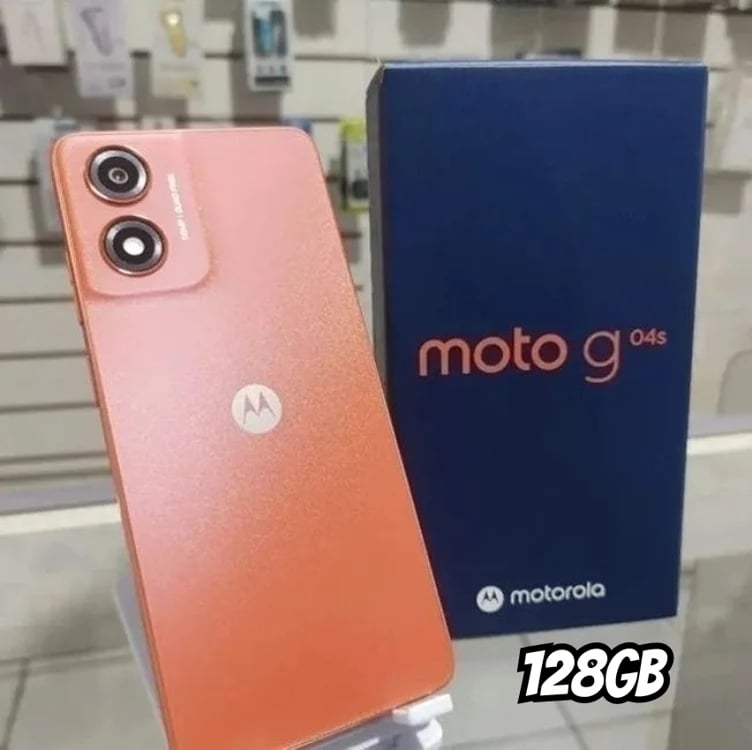 Smartphone Motorola Moto G04s - 128gb 8gb (4gb Ram+4gb Ram Boost) Ai Camera 16mp Sensor Fps Lateral Smartphone Motorola Moto G04s - 128gb 8gb (4gb Ram+4gb Ram Boost) Ai Camera 16mp Sensor Fps Lateral
