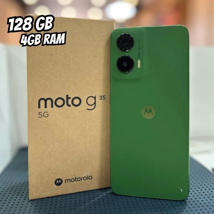 Smartphone Motorola Moto G35 5g - 128gb 12gb (4gb Ram+8gb Ram Boost) E Camera 50mp Com Ai Nfc Tela 6.7" Com Superbrilho - Verde Smartphone Motorola Moto G35 5g - 128gb 12gb (4gb Ram+8gb Ram Boost) E Camera 50mp Com Ai Nfc Tela 6.7" Com Superbrilho - Verde