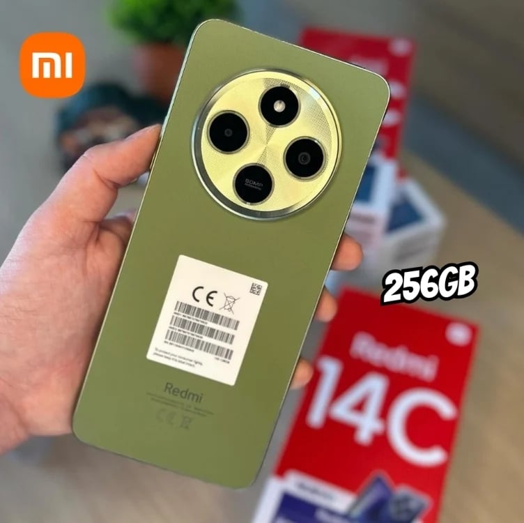Smartphone Xiaomi Redmi 14c 256gb 8gb Ram + Nf+brinde Original Smartphone Xiaomi Redmi 14c 256gb 8gb Ram + Nf+brinde Original