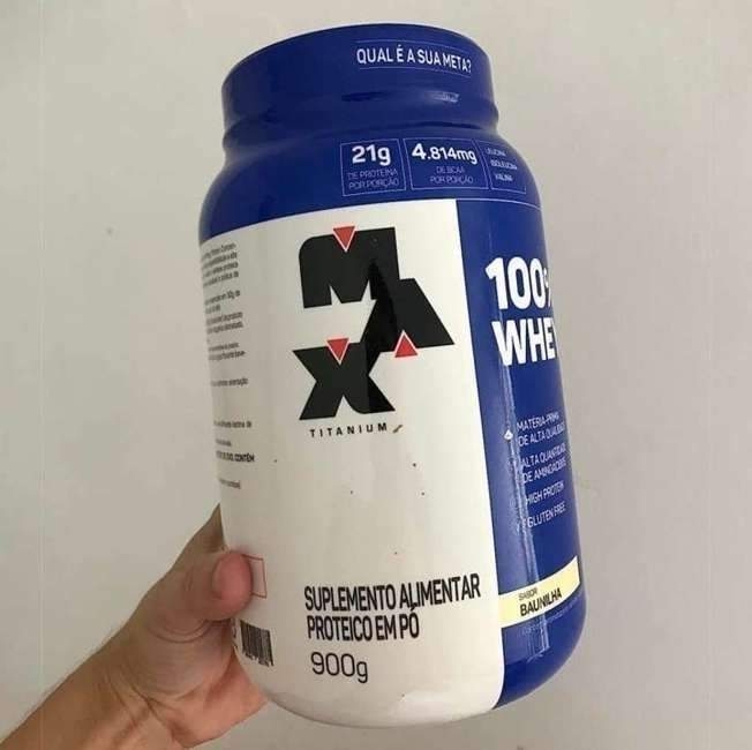 Whey Pro Baunilha Max Titanium Protein Pro Com Bcaa E Aminoácidos 1kg Sabor Baunilha Whey Pro Baunilha Max Titanium Protein Pro Com Bcaa E Aminoácidos 1kg Sabor Baunilha