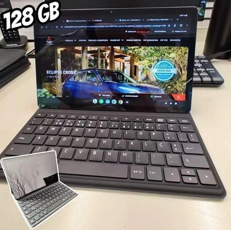Tablet Vaio Tl10 8gb 128gb Octa-core, Tela 10.4” 2k, 4g Wifi, Câmera 8mp + Selfie 5mp, 7000mah, Android 13, Com Teclado De Conexão Inteligente – Preto Tablet Vaio Tl10 8gb 128gb Octa-core, Tela 10.4” 2k, 4g Wifi, Câmera 8mp + Selfie 5mp, 7000mah, Android 13, Com Teclado De Conexão Inteligente – Preto