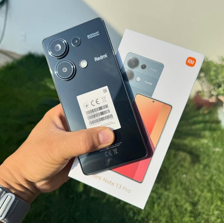 Smartphone Xiaomi Redmi Note 13 Pro 4G 8+256 GB, MediaTek, Helio G99-Ultra, Câmera OIS de 200 MP, Carregamento Turbo 67W, Tela AMOLED 6,67 “, NFC, (Preto) Smartphone Xiaomi Redmi Note 13 Pro 4G 8+256 GB, MediaTek, Helio G99-Ultra, Câmera OIS de 200 MP, Carregamento Turbo 67W, Tela AMOLED 6,67 “, NFC, (Preto)