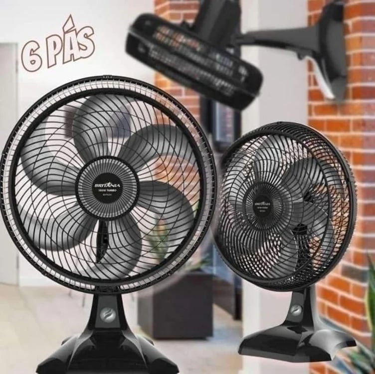 Ventilador Britânia 2 em 1 BVT400 Maxx Force 150W 127V Ventilador Britânia 2 em 1 BVT400 Maxx Force 150W 127V