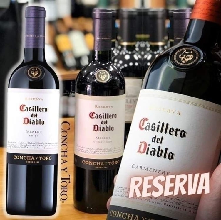 Concha y Toro Casillero Del Diablo Merlot 750ml Concha y Toro Casillero Del Diablo Merlot 750ml