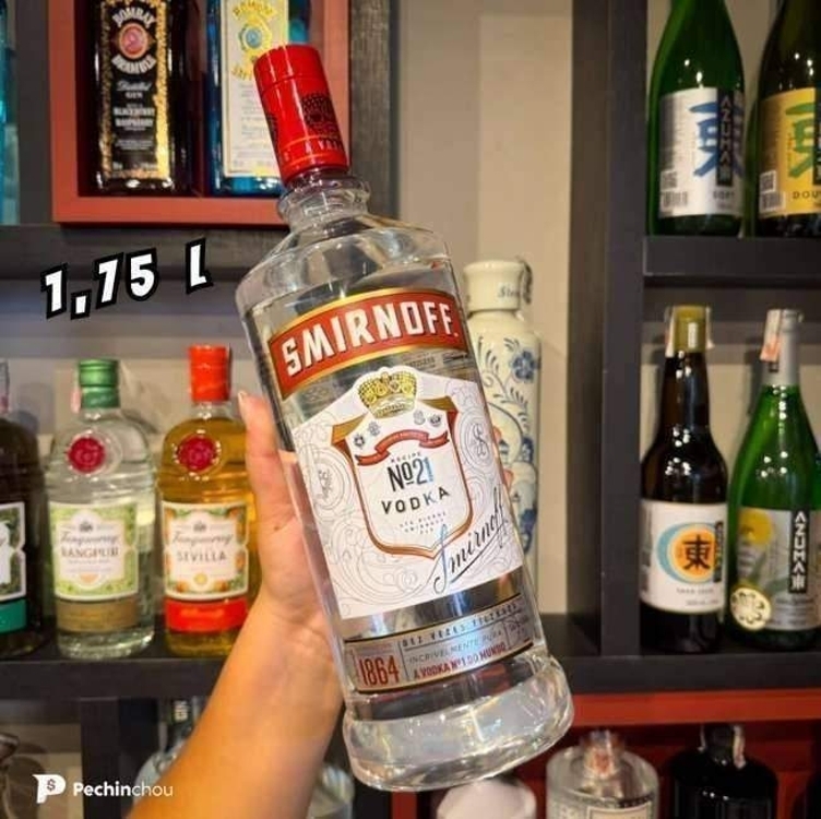 Vodka Destilada Smirnoff Garrafa 1,75l Vodka Destilada Smirnoff Garrafa 1,75l