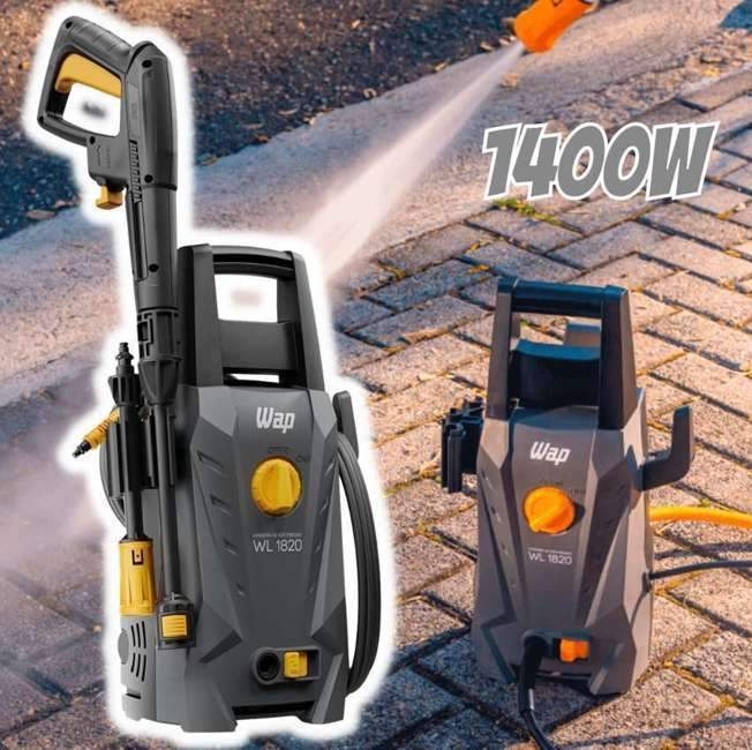 Lavadora De Alta Pressão E Desobstruidora Wap - 1500 Psi 1400w Ultra Wl 1820 Lavadora De Alta Pressão E Desobstruidora Wap - 1500 Psi 1400w Ultra Wl 1820