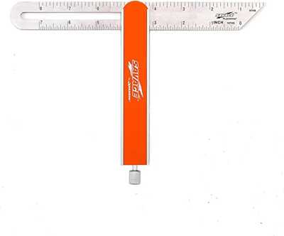 swanson-tool-co-inc-esquadro-em-t-swanson-tool-svv150-savage-com-puxador-de-metal-22-cm - Imagem