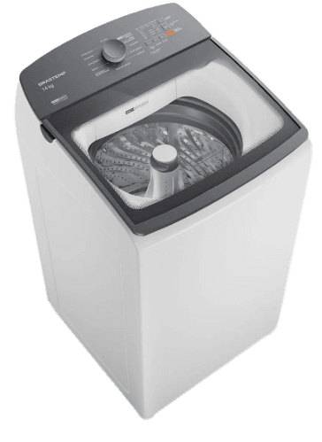 Máquina De Lavar Bwf14ab 14kg Smart Sensor Ciclo Brastemp - Branco