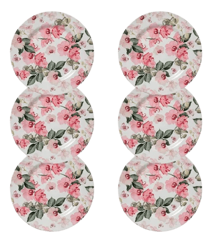 conjunto-de-pratos-sobremesa-encanto-6-unidades-alleanza - Imagem