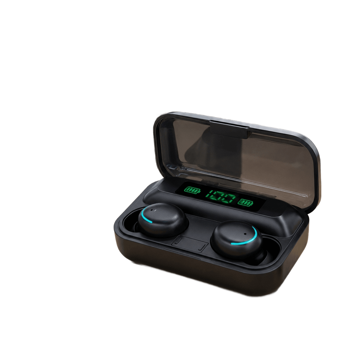 Fone De Ouvido Sem Fio Bluetooth F9-5 Pares Som Imersivo Powerbank Moderno Bateria Longa Duração Academia Compativel Com Todos Smartphonees