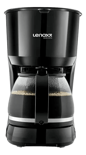 Cafeteira Grand Coffee 30 Xícaras Pca037 750w Preta Lenoxx Cor Preto