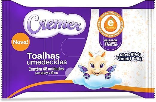 toalhas-umedecidas-cremer-vitamina-e-48-unidades - Imagem