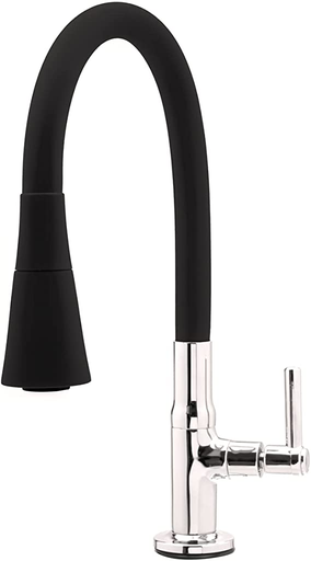 torneira-para-cozinha-bancada-flexivel-tubo-preto-conic-2-jatos-3069-c29 - Imagem