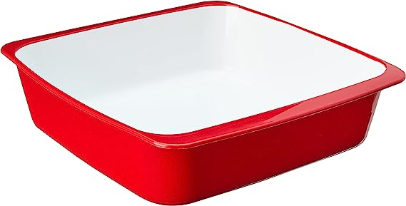 travessa-quadrada-duo-chef-plasutil-vermelho-1-5-l - Imagem
