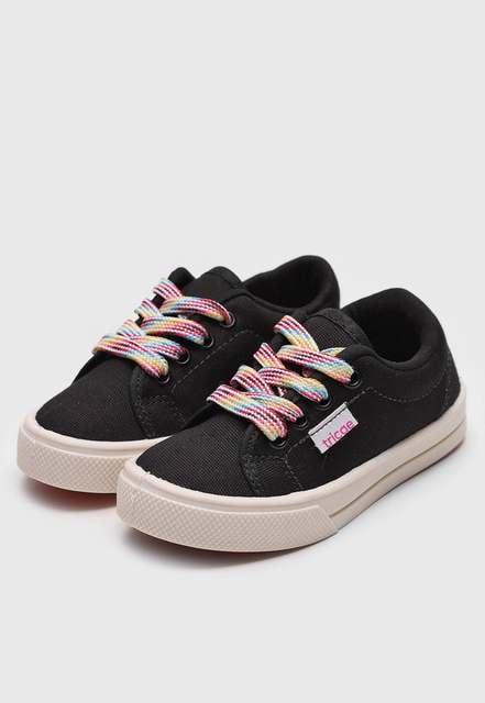 tenis-infantil-tricae-eco-fun-glitter-branco - Imagem