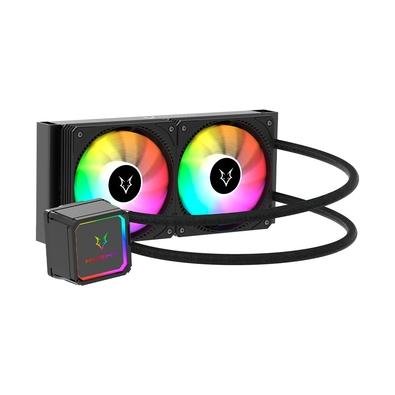 water-cooler-husky-freezy-iluminacao-argb-240mm-amd-e-intel-preto-hwt200pt - Imagem